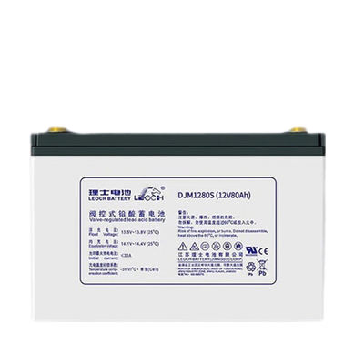 レオック電池 DJM1280S 12V80Ah UPS通信 ソーラーエネルギー貯蔵電源システム
