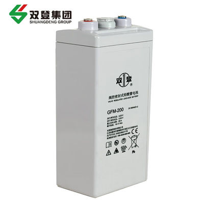 シュアンデング GFM-200 鉛酸電池 2V200Ah 電源システムと太陽光発電の貯蔵