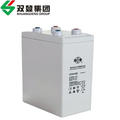 シュアンデング GFM-800 2V800Ah ソーラーエネルギー貯蔵電源システムEps用の鉛酸電池