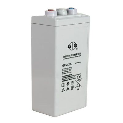 シュアンデング GFM-200 交換プレート 2V200Ah 鉛酸電池 総高さ 365mm