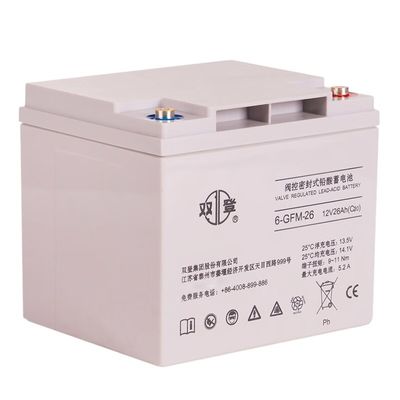 シュアンデング 6GFM-26 鉛酸電池 12V26Ah 170mm 高さ 充電可能な電源システム