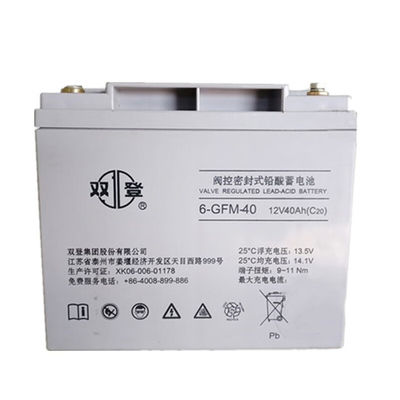 シュアンデング 封印式 再充電可能な 6GFM-40 鉛酸電池 12V40Ah 太陽光発電の蓄電池 パネル パワーシステム