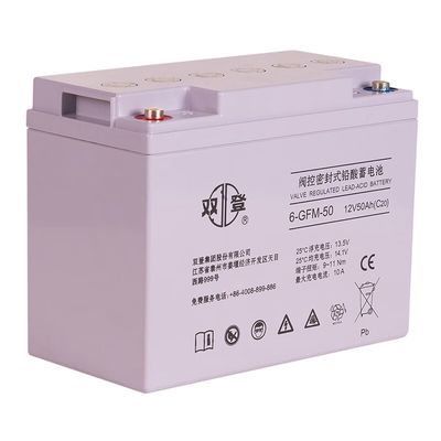 Shoto/6-GFM-50 ソーラーエネルギー貯蔵電源セキュリティシステムのための鉛酸電池 12V50Ah