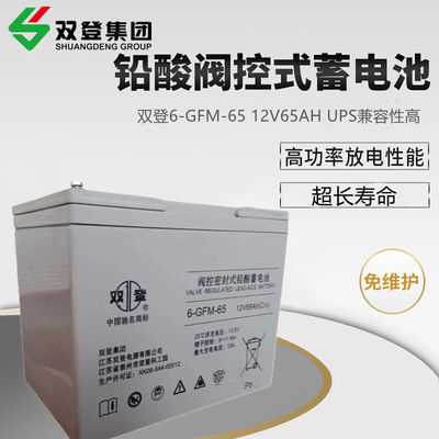 通信および太陽光発電の貯蔵のためのShoto/6-GFM-65鉛酸電池 12V65AH