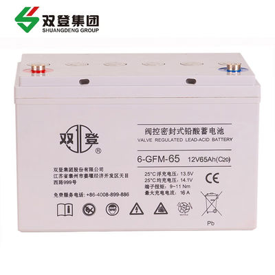 通信および太陽光発電の貯蔵のためのShoto/6-GFM-65鉛酸電池 12V65AH