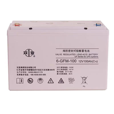 AGM 12V100Ah Shoto 6-GFM-100 ソーラーエネルギー貯蔵と通信用の鉛酸電池