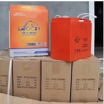 LEOC見学用車用鉛酸電池 4-EVF-1808V180Ah 深循環密閉 AGM