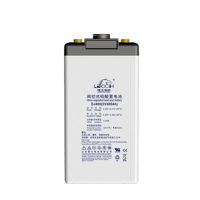 175mm 幅 レオック電池 DJ400 通信と太陽光発電のための鉛酸電池 2V400Ah