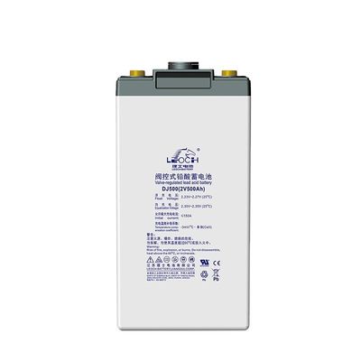 500Ah C10 Leoch バッテリー DJ500 ソーラーエネルギー貯蔵電源システムのための鉛酸バッテリー