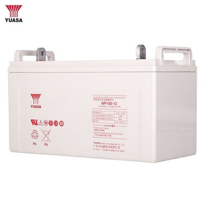Yuasa NP100-1212V100AH バッテリー 緊急用電源の備蓄装置
