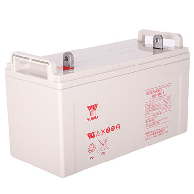 Yuasa NP100-1212V100AH バッテリー 緊急用電源の備蓄装置