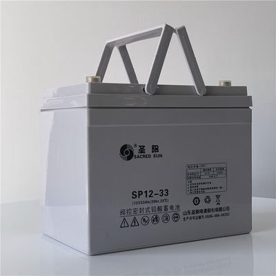 聖なる太陽シール SP12-33 鉛酸電池 12V33Ah 電源通信風力システム