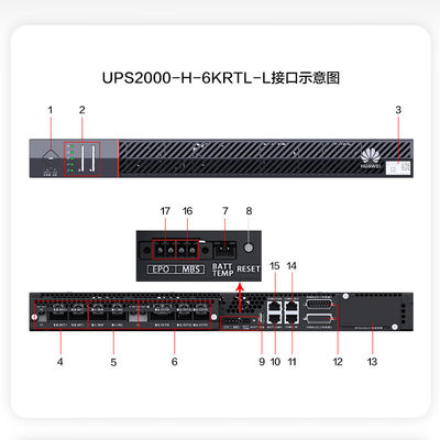 パソコンネットワーク ハワイ UPS2000-A-10KTTL 10KVA-10KW 外部バッテリーパック 19インチラック
