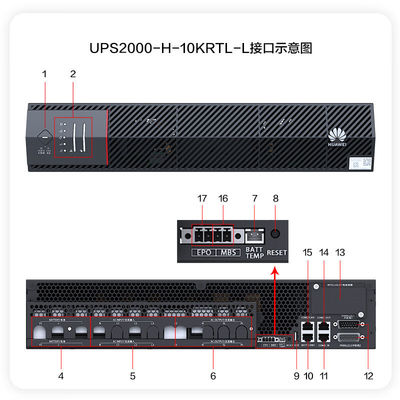 パソコンネットワーク ハワイ UPS2000-A-10KTTL 10KVA-10KW 外部バッテリーパック 19インチラック