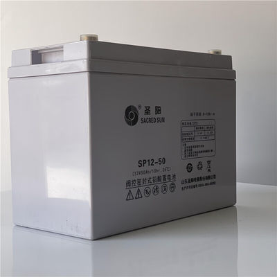 ソーラーエネルギー貯蔵システムのための強力なサクラッドサン SP12-50鉛酸電池 12V50Ah