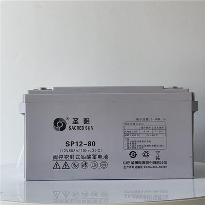 サクラッド・サン リチャージ可能な鉛酸電池 12V80Ah UPS電源と太陽エネルギー貯蔵
