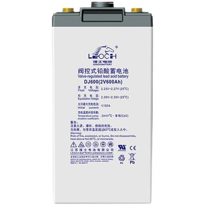 2V600Ah Leoch バッテリー DJ600 UPS 電源通信 太陽光発電貯蔵システム