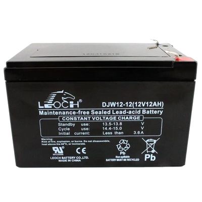 レオック電池 DJW12-12 12V12Ah 通信と持続的なバックアップのための鉛酸電池