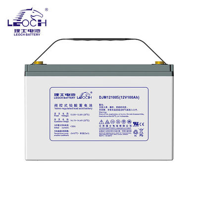 最大充電電流 25A 12V100Ah ソーラーエネルギー貯蔵電源システム用の鉛酸電池