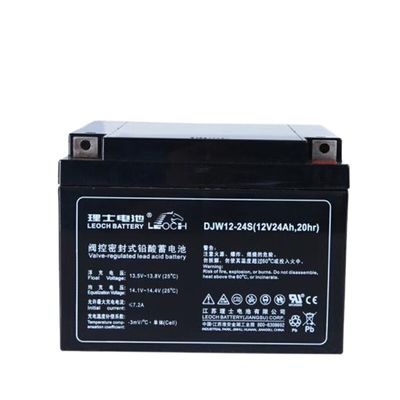 レオック バッテリー 交換 DJW12-24s 12V24Ah 電源通信用の鉛酸電池