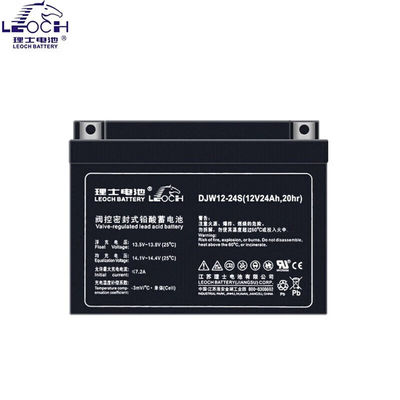 レオック バッテリー 交換 DJW12-24s 12V24Ah 電源通信用の鉛酸電池