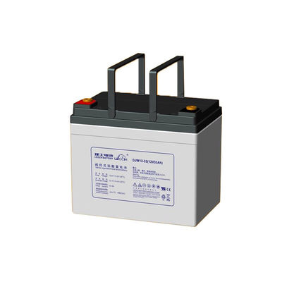 130±1mm 幅 レオック電池 DJW12-33 太陽光発電システム用の鉛酸電池 12V33Ah