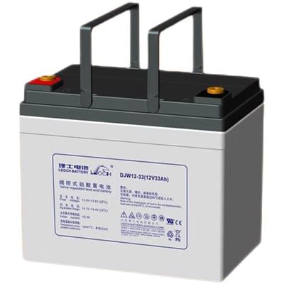 130±1mm 幅 レオック電池 DJW12-33 太陽光発電システム用の鉛酸電池 12V33Ah