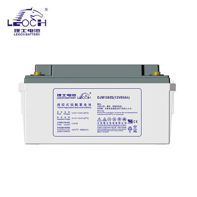 12V65Ah Leoch バッテリー DJM1265S ソーラーエネルギー貯蔵電源システムとUPS電源