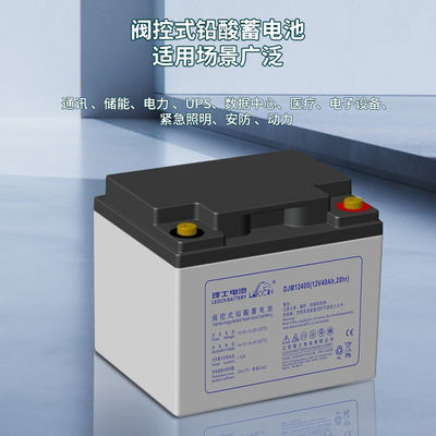 レオック電池 DJM1240S ソーラーエネルギー貯蔵電源システム用 12V40Ah 鉛酸電池